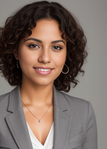 Professional Headshot of Young Hispanic Woman