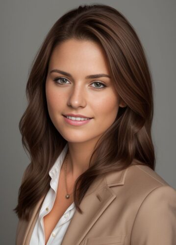Professional Headshot of a Young Woman
