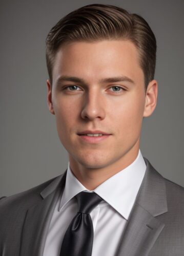 Professional Headshot of a Young White Man