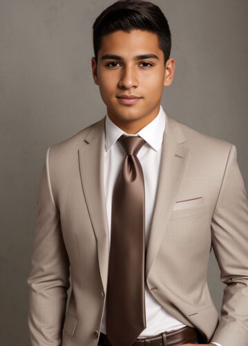 Hispanic Young Man in a Professional Photo