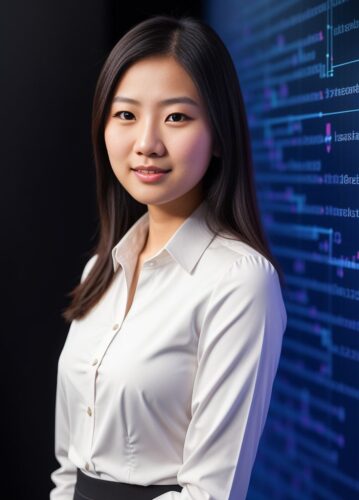 Young Asian Woman’s Portrait