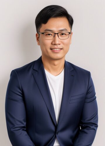 Asian Tech Entrepreneur Headshot