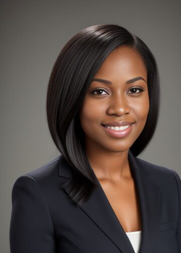 Professional Headshot of a Young Black Woman