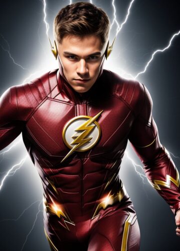 Superhero with Flash-like Speed