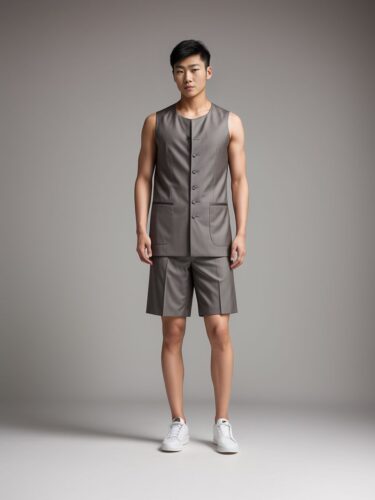 Young East Asian Fashion Model