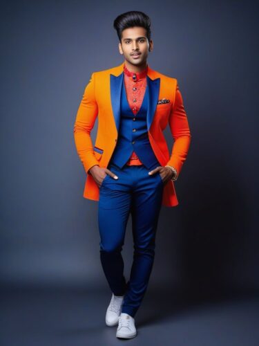Dynamic Young South Asian Male Model