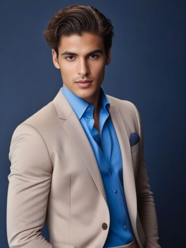 Suave Young Mediterranean Male Model