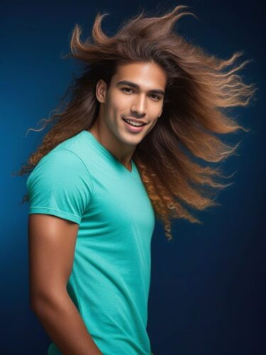 Vibrant South American Male Model