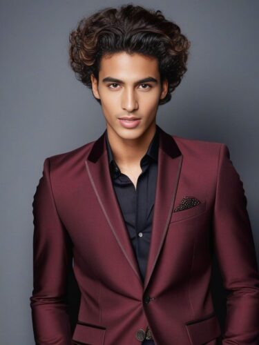 Mediterranean-inspired Young North African Male Model