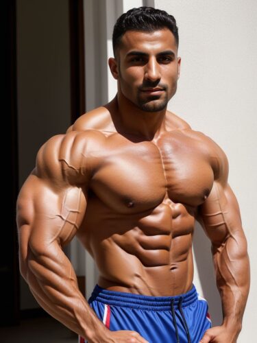 Middle-Eastern Bodybuilder