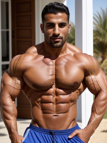 Middle-Eastern Bodybuilder