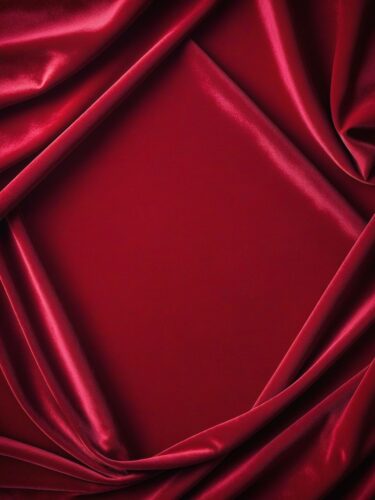 Luxurious Red Velvet Fabric Background