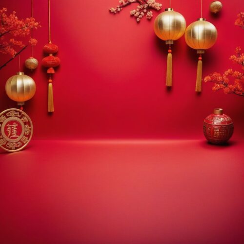Festive Chinese New Year Decorations