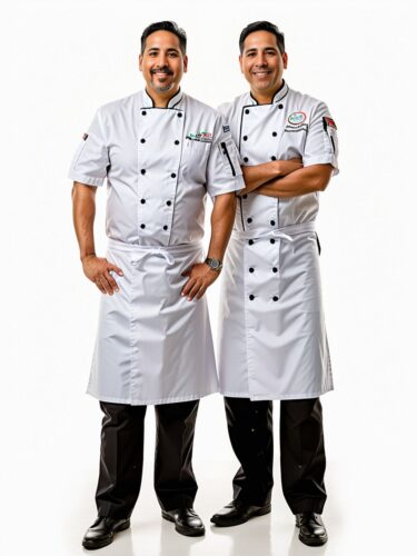 Two Hispanic Chefs in Their 40s: Best Friends in the Kitchen