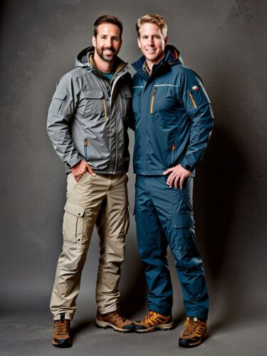 Best Friends in Rugged Outdoor Clothing