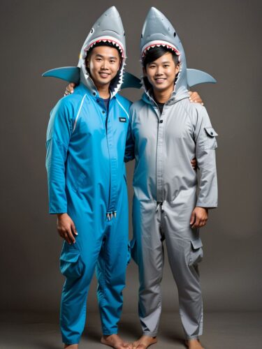 Unique Friendship: Shark and Fisherman