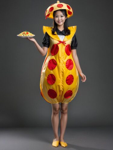 Creative Omelette Costume: East Asian Woman