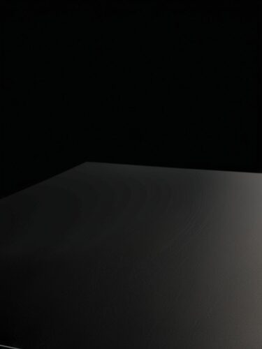 Elegant Matte Black Surface for Premium Product Displays