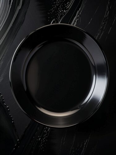 Premium Black Ceramic Surface for Product Photography