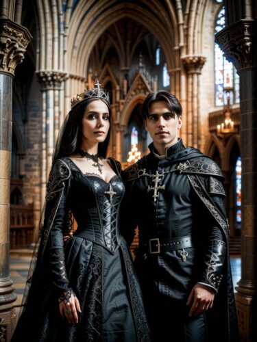 Gothic Romance in a Medieval Cathedral
